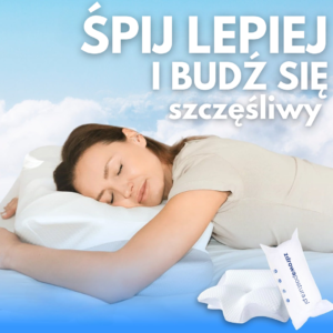 PrzytulnySen™ - ergonomiczna poduszka z pianki memory